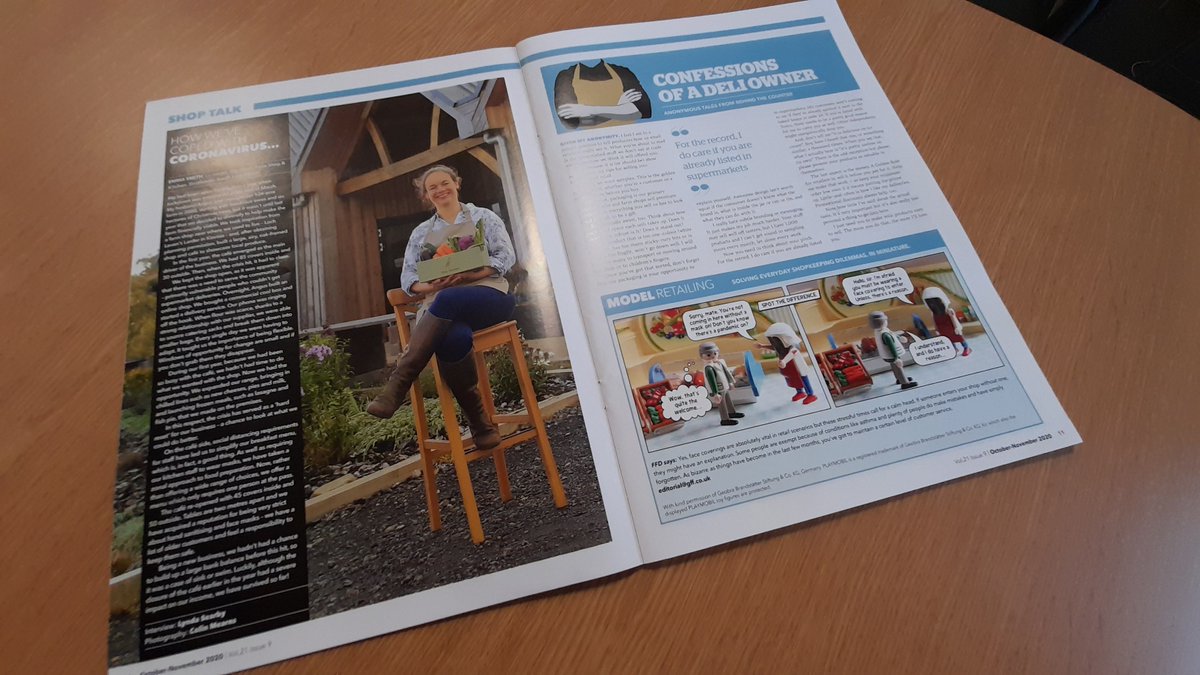 epossupplier's tweet photo. Great to see our customer @FarmHeron in this months @FFDonline Emma and the team are great to work with and it's well worth a visit to sample the great cakes! https://t.co/GQxqlZmG7L