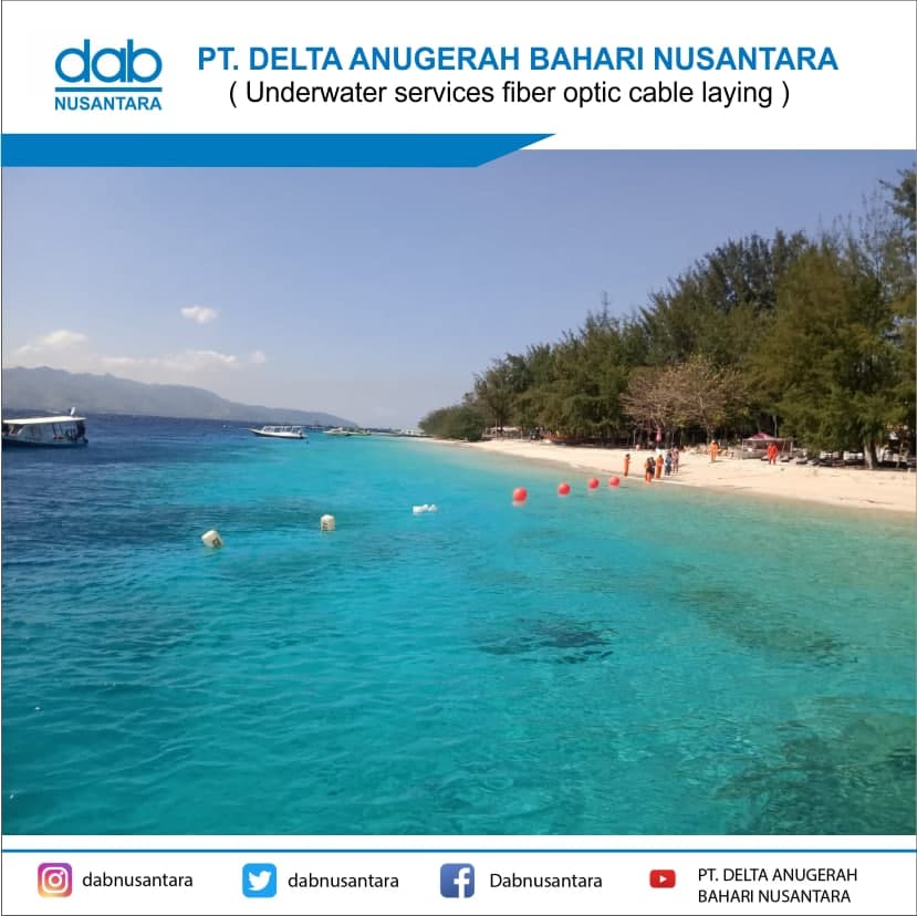 dabnusantara's tweet photo. Bersama dengan PT. Infrastruktur Telekomunikasi Indinesia, PT. Delta Anugerah Bahari Nusantara (PT DABN) berkarya membangun bangsa dengan memastikan seluruh wilayah di Indonesia mendapatkan layanan telekomunikasi dan jaringan internet dengan pemasangan kabel fiber optic. #dabn https://t.co/EyCU2ZCdYn