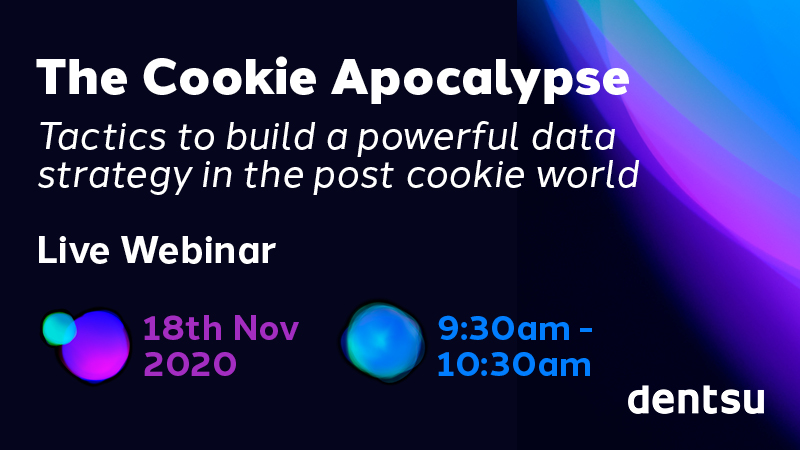 VizeumMCR's tweet photo. Managing the impending death of the cookie may have slipped down the to-do list but with changes imminent it’s critical to ensure your brands’ data strategy is ready for the shift. Join us whilst we guide you through the new cookie-less world. https://t.co/AbBXmqQ1Ws https://t.co/MdikMD6Mil