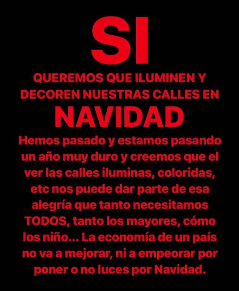 ArthurGongora's tweet photo. Iba a poner algo de mi cosecha, pero esta reflexion de Rafa Suñer, lo describe y cuenta todo al 100%, asique se lo copio y "sintiendolo", digo solo que yo digo #LucesSi, y #sialaslucesdenavidad
#lucesdenavidad #2020 #lucesparatodosenestanavidad #losrafaelesmolamos https://t.co/33R6TGMqns