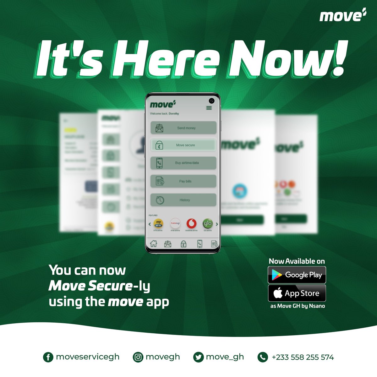Move Secure is your trusted third party that prevents fraudulent business operations for both buyers and sellers through a secured payment system.

Have you downloaded our app yet? 

Our app is available on Playstore and Appstore! 😍 

#Move 
#MoveSecure 
#Escrow