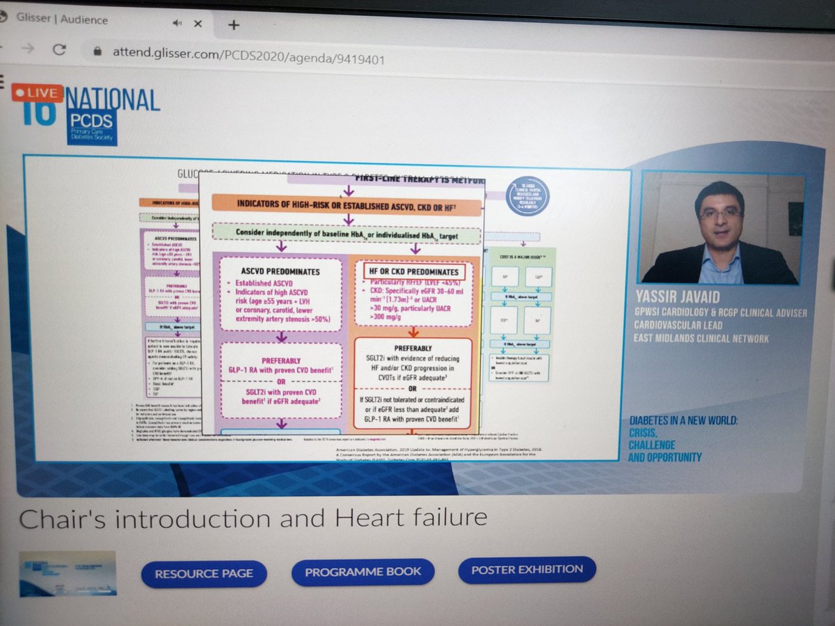 amycip2's tweet photo. Superb talk this morning about drug therapies for diabetic patients with heart failure #PCDS2020 https://t.co/SoM6fQySQU