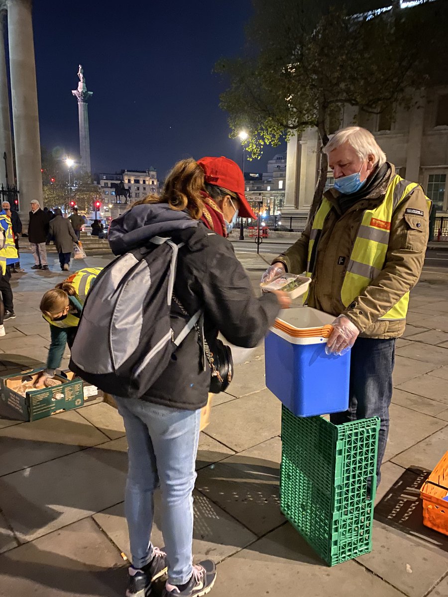 RhythmsOfLife's tweet photo. Lockdown can't stop us! 
still serving our homeless friends 7 days a week, as we have done every day for the last 12 years!
thank you to all our amazing #volunteers ❤️

#Homeless #homelesscharity #helpingothers #londoncharity #food #feedingthehomeless #EveryoneIn https://t.co/Qxbx1zUIDC