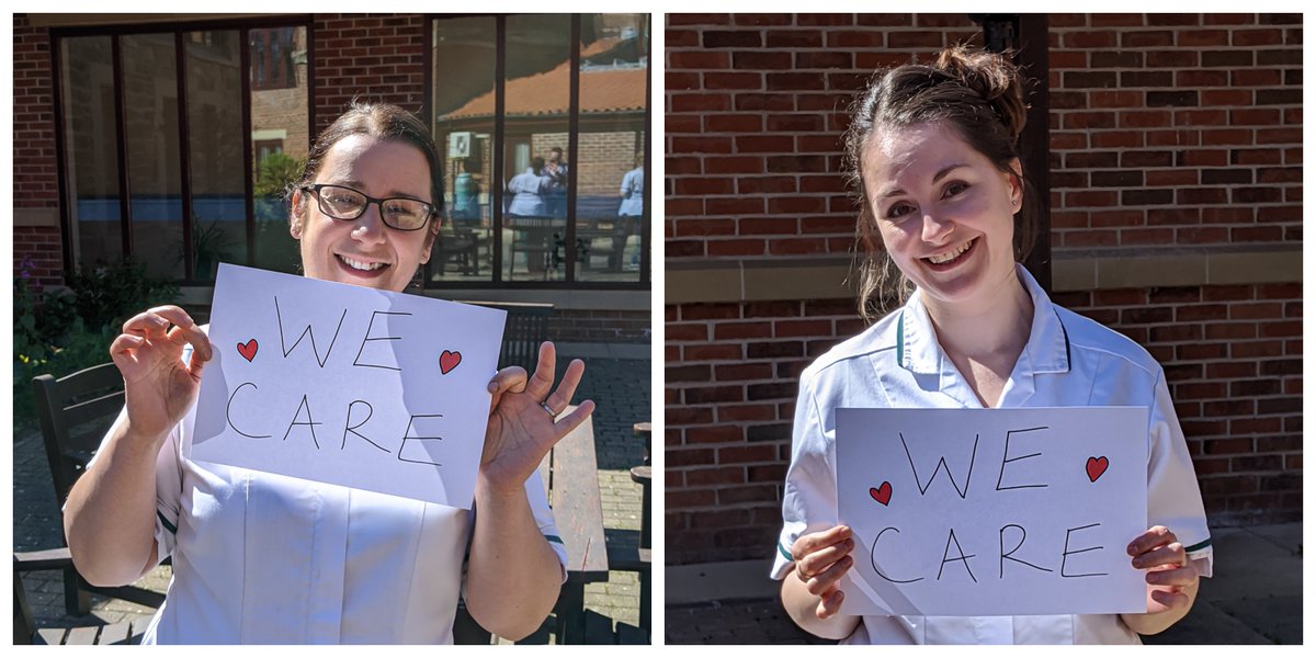 saintcathsuk's tweet photo. 'We support people to continue living whilst dying. Each day is a gift, not a given right.' 
Hear what our occupational therapists Rosy and Louise had to say about why they love their jobs. It's Occupational Therapy Week - thank you to all OTs!
https://t.co/YnTN5RJ0fa
#ChooseOT https://t.co/sYMfaK7GD2