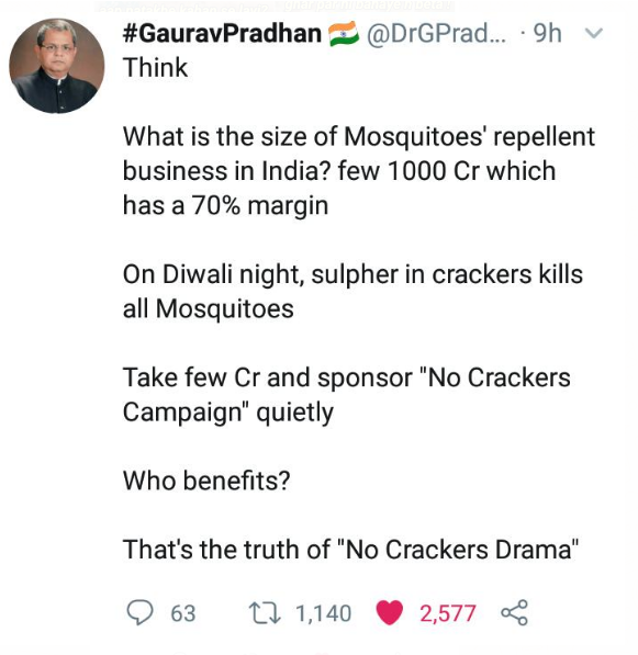 OfficeOfDGP's tweet photo. Cracker ban business

The truth https://t.co/ZIyi9gIKGh