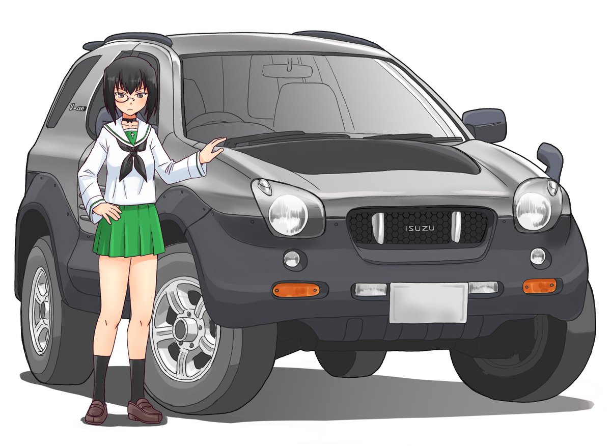 #いい6気筒の日
いすゞ・ビークロス。あーかっこいい。 