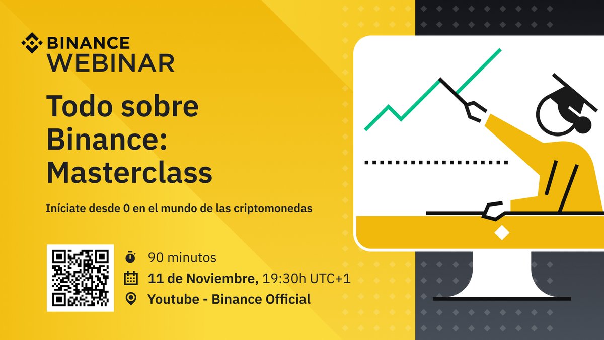 BinanceLATAM's tweet photo. 📢 ¡MASTERCLASS #BINANCE EN ESPAÑOL!

Registro e información: https://t.co/9wsBtmwEPc

👉🏼 ¿Quieres participar en el sorteo de 300$? 🎁
Formulario: https://t.co/lpB4wzz3fL (¡Muy importante leer las instrucciones!)

🔸RT + Like
🔸Etiqueta a 2 amigos en los comentarios

#BNB #crypto https://t.co/zIGUHktQ9S