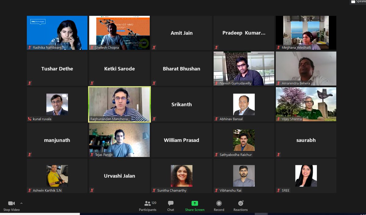 Shelesh_1's tweet photo. #DPDHuddle @raghumanchen #amarendra sharing the significant value we are creating for our customers in our product releases. Great Efforts, Magical results, Happy Customers. Thanks #teamawesome.. @KunalRuvala @TejasPandit_ @RadhikaNandwani @SunithaChamart1 @tushartelichari https://t.co/UoywB3BoWa