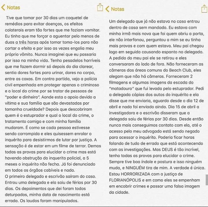 michelesincera's tweet photo. Chocante o que diz Mariana Ferrer sobre o que aconteceu com ela.😬 https://t.co/OwRo9AmVrc