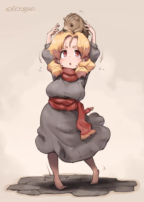 塗り練習うちの子 ※なおこの後 