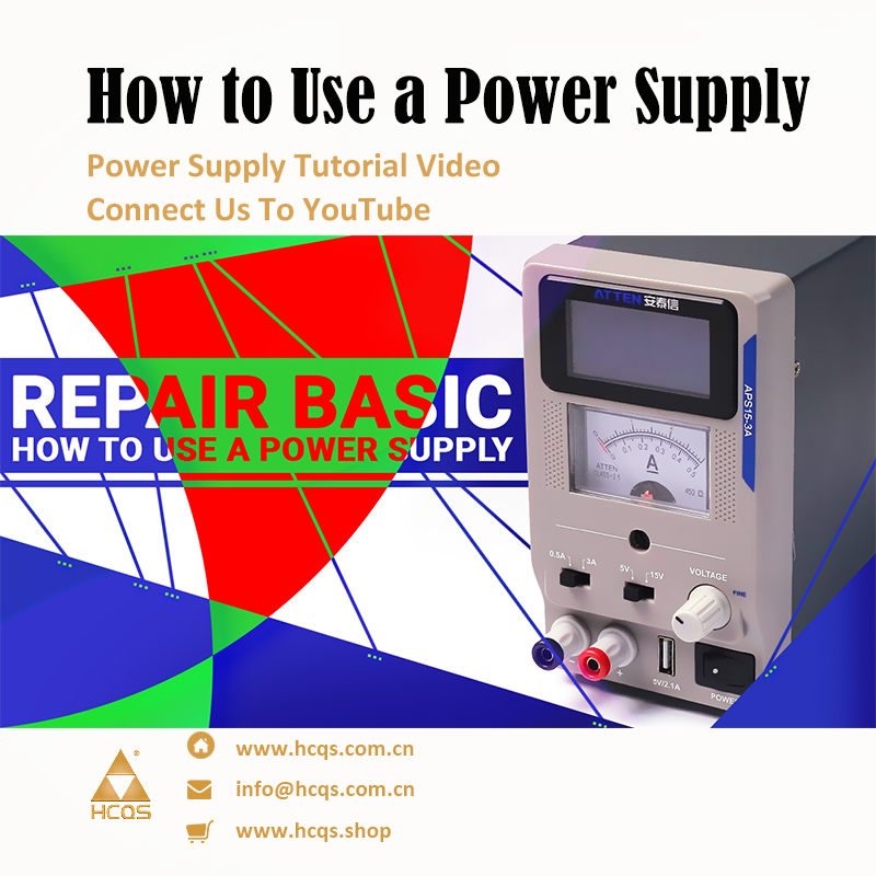 HCQS_Shenzhen's tweet photo. How to use a power supply?
Check out our tutorial video:https://t.co/nuu6spawXy
Buy power supply online: https://t.co/bm7ACz0NPs
#hcqs #atten #powersupply #iphonerepair #technician #microsoldering #repairshop #repairstore #tutorial #youtube #userguide https://t.co/0cBiXVqXLN
