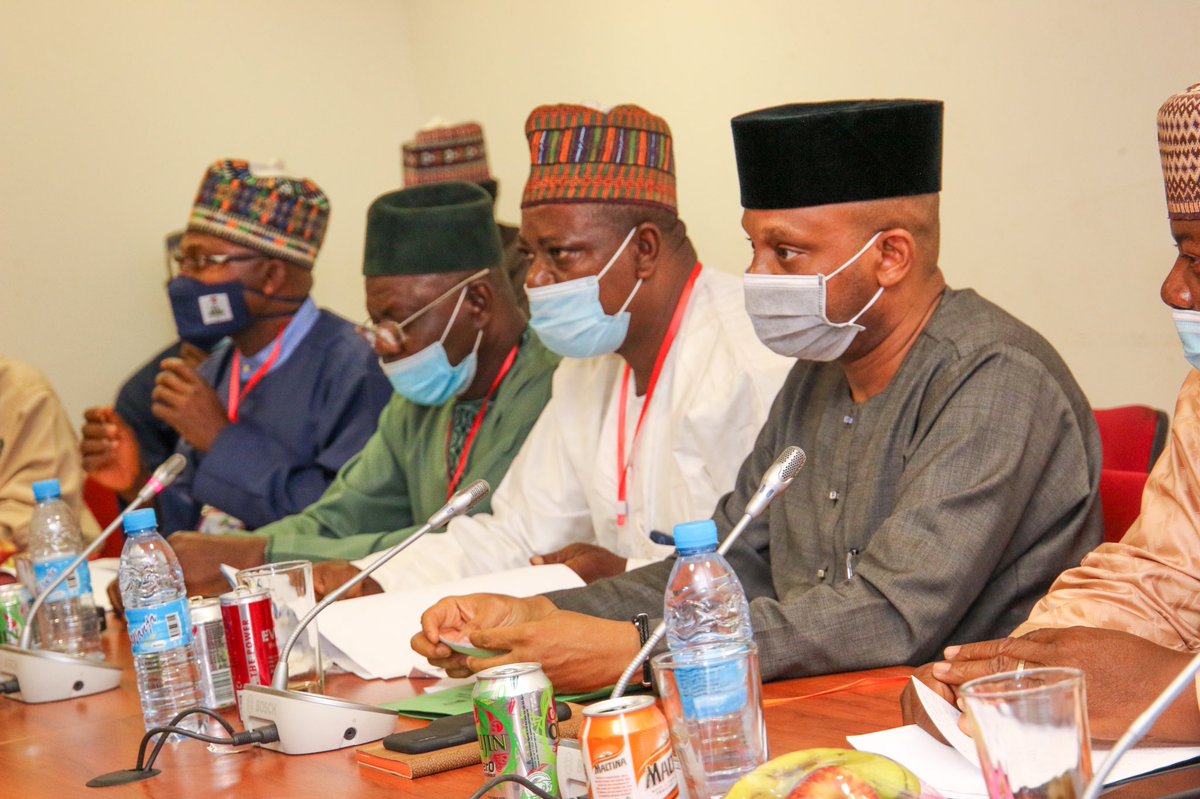 SenBasheerlado_'s tweet photo. I briefed the Committee on the implementation of 2020 Budget &amp; defended the 2021 Budget proposal. I emphasised on our Ressettlement City project and #ProjectReliance, an empowerment programme for #IDPs with CBN geared towards making every displaced person in Nigeria self-reliant. https://t.co/tLCwbBEG6v