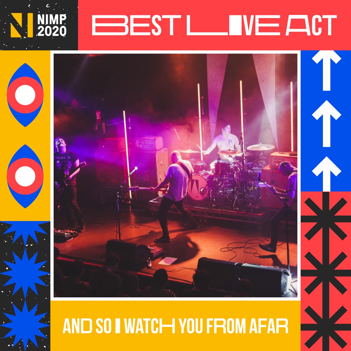 NIMusicPrize's tweet photo. Little reminder! There are only a few days left to vote for the Best Live Act of 2020! 

If you want to vote for @ASIWYFA_BAND , visit https://t.co/xxJvnqt7Yg

#NIMP2020 #nimusicprize #bestliveact #shortlist #asiwyfa #saveourvenues #letthemusicplay #wemakeeventsni #savenimusic https://t.co/ZL2ztVupD2