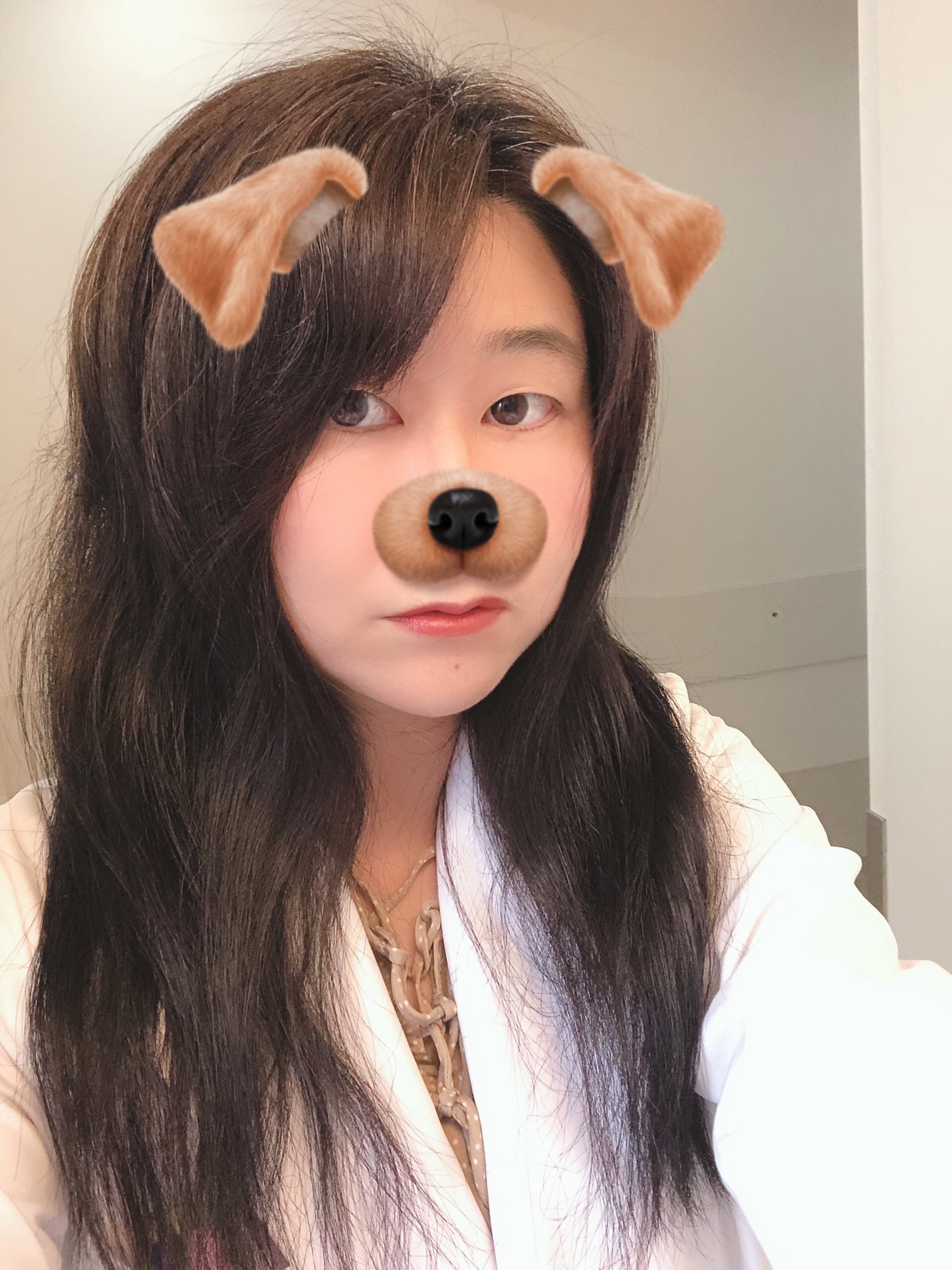 馬渕まり 歴女医 Snow で盛った自撮りなんてあてになんねーぜの実例 素 スマホデフォルト機能 色調で肌ごまかし Snowで盛った Snowで撮影し犬スタンプ 所要時間秒 T Co Ciz1kiwvtw Twitter