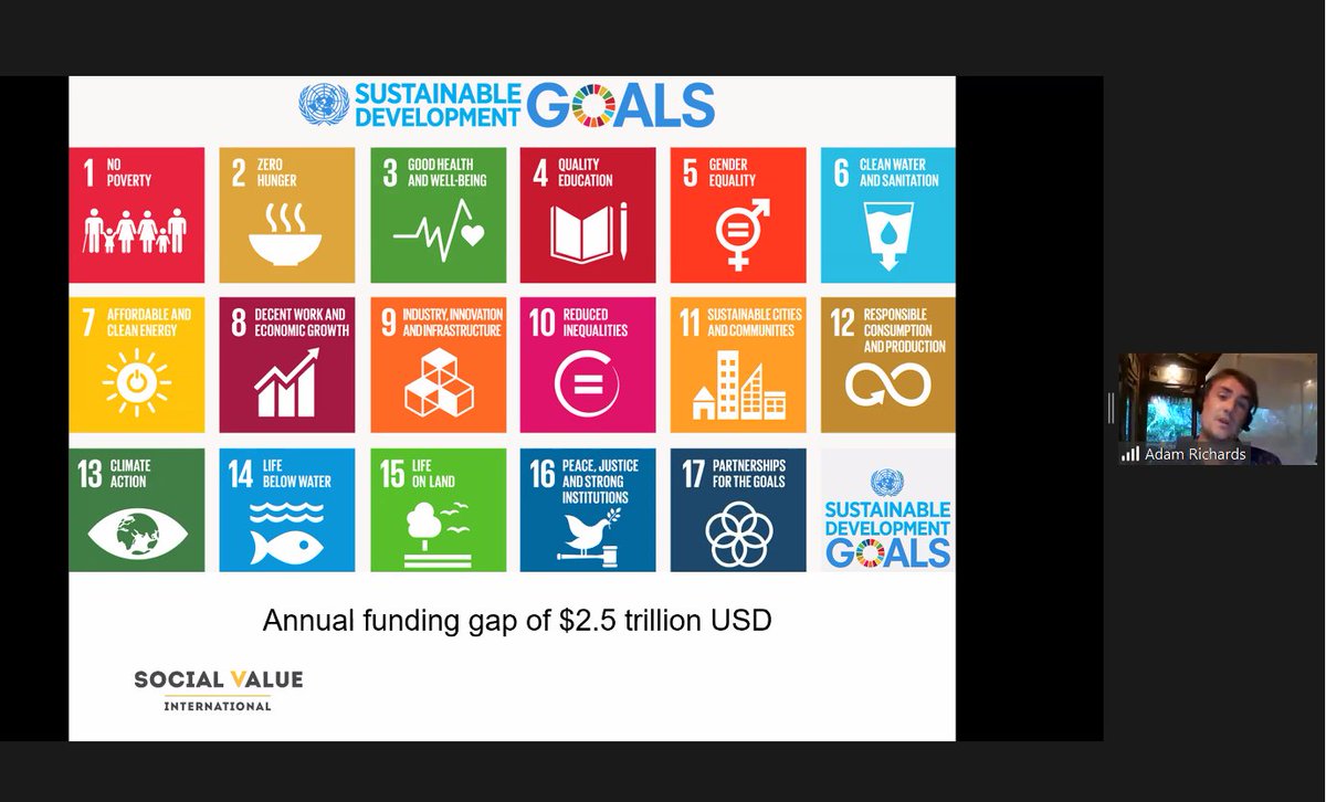 ANDEsouthasia's tweet photo. @DrADRichards of @SocialValueInt on how we can collectively do better towards greater impact. Moving from #impact measurement to management and even maximisation - what will it take? #unpackingimpact
#ANDEMetrics at #SankalpVirtual2020 https://t.co/KjZRmWt5BJ