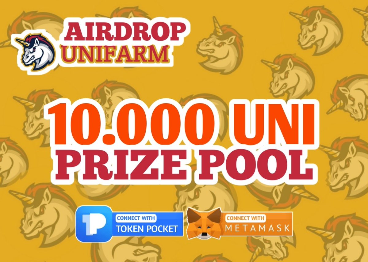 unifarmfinance's tweet photo. Glad to announched we start airdrop program,get free 0.004 UNA worth $40 
Claim at https://t.co/4Ya4RqTBfT 

Claim free 0.0005 instanly at:
https://t.co/BdU7Su7RlX
Invite friend and get 25% bonus directly on wallet

#airdrop #blockchain #ico #tokensale #eth #btc #defi #uniswap https://t.co/2cRejUlLGd