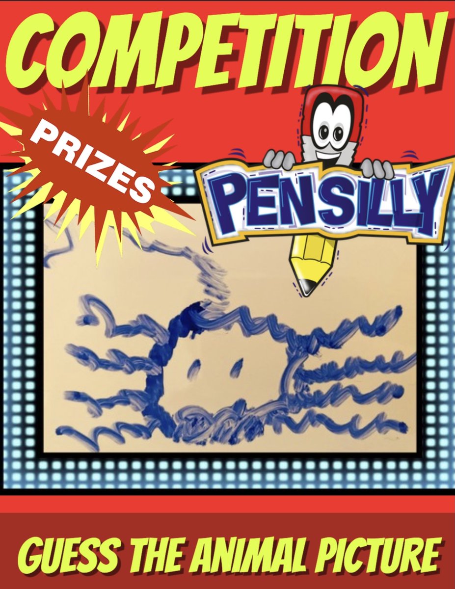 ZacharyToysFun's tweet photo. #AD Competition Time!! for a chance to win this funny board game PENSILLY.
Zachary used PENSILLY to draw this picture what is it?
Head over to our Instagram to post your answer, zachary_toys_and_fun_yt is the insta channel.
Thanks @CharacterToysUK for sponsoring
#pensilly https://t.co/9lIW5Zu7z1