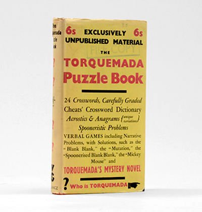 Cain’s Jawbone (named for the first murderer and his weapon), first appeared in 1934 at the back of The Torquemada Puzzle Book: It’s a whodunit, accidentally bound in an 'incorrect order' The reader was invited to reorder the pages correctly to reveal the six murderers.