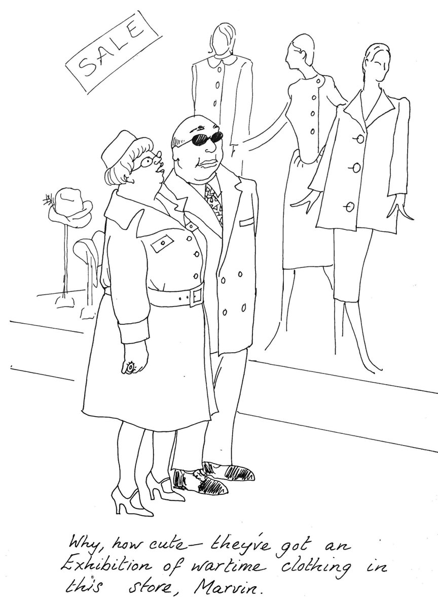 Bearmans – which hadn't exactly 'moved with the times' in the 30 years since WW2 – also comes in for some ribbing...