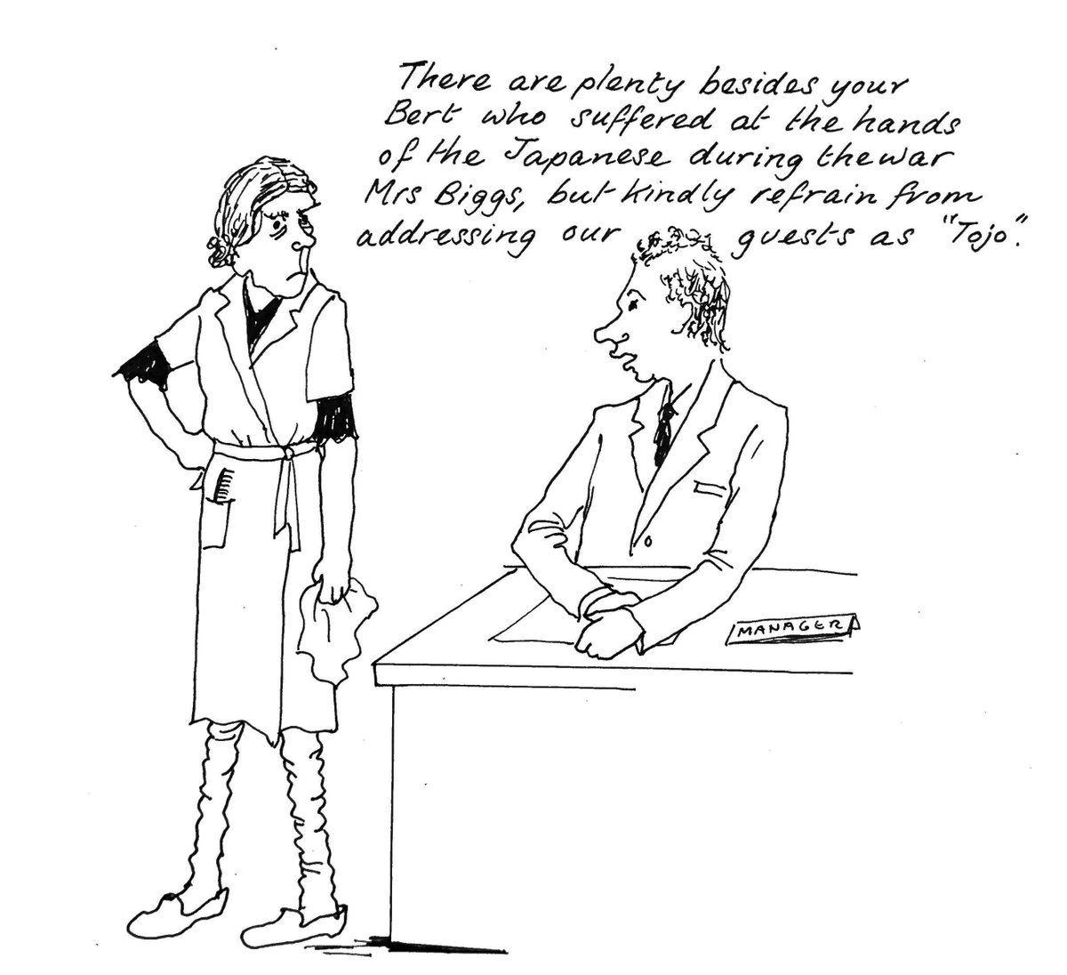 Other panels focus on the management challenge of using "local staff"...