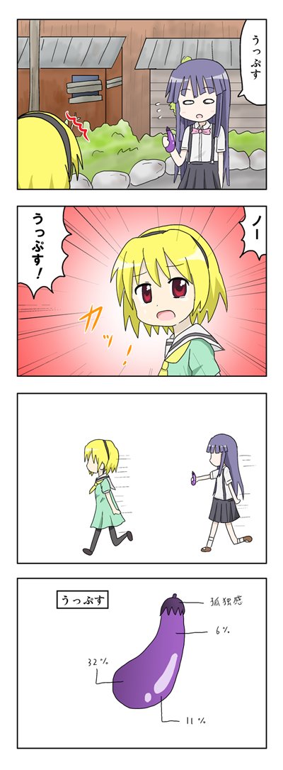 2009年に描いたハルヒ4コマ、ひぐらし4コマ、絶望先生4コマ、けいおん4コマ  #涼宮ハルヒの憂鬱 #けいおん #ひぐらしのなく頃に #絶望先生 