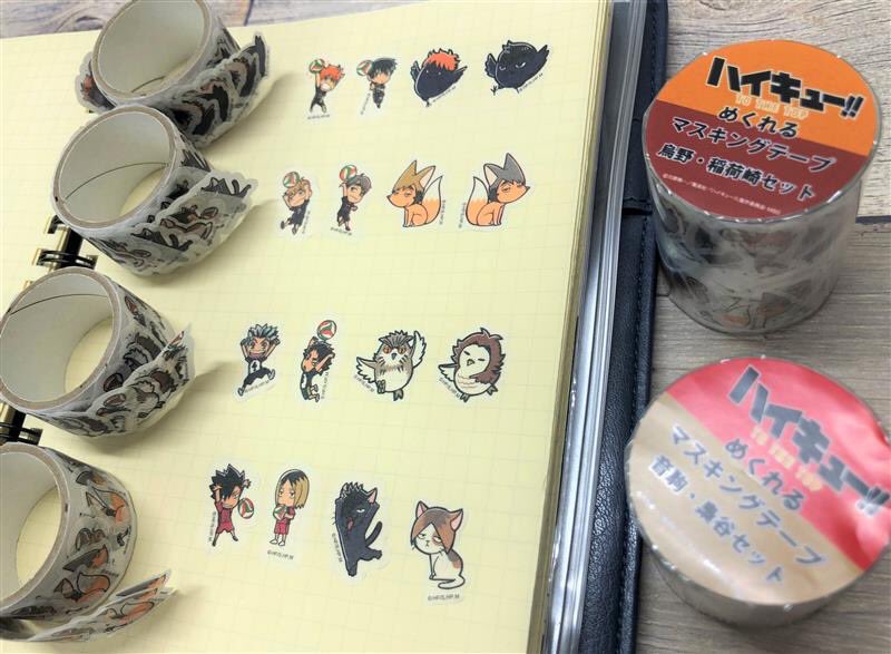 ☆ハイキュー!!合同練習会フェア☆商品情報 キャラクターダイカットの