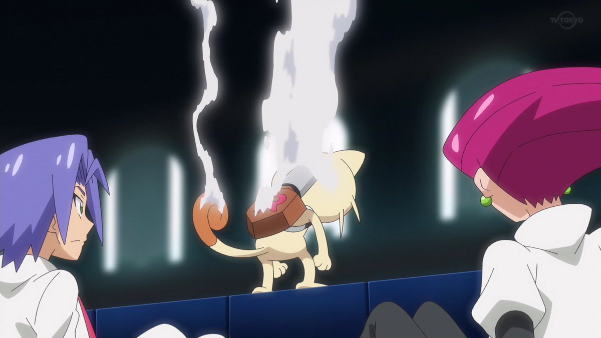 AndToOurOwnWay's tweet photo. ロケット団のニャースはキョダイマックス個体
#アニポケ #anipoke #pokemon44 https://t.co/YrTECIcjaW
