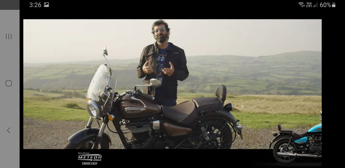 ChiragShaikh's tweet photo. https://t.co/C6ZeG4wpIU

New Bike from the Royal Enfield go and see

#Meteor350 https://t.co/m9fiiX0J4H