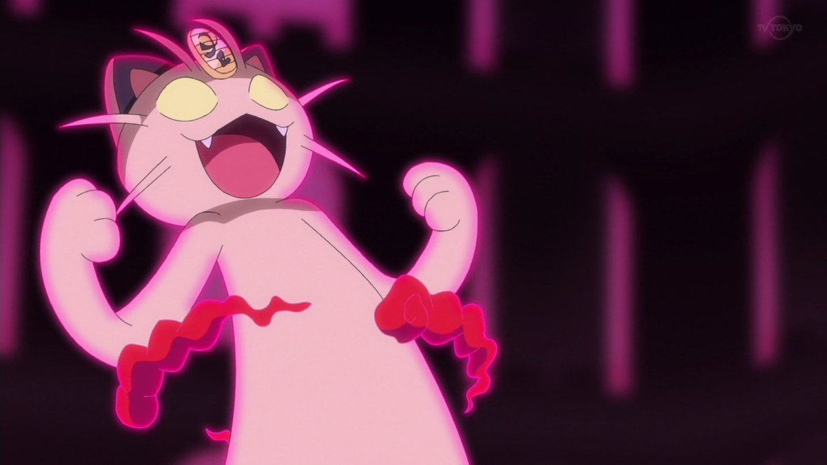 AndToOurOwnWay's tweet photo. ロケット団のニャースはキョダイマックス個体
#アニポケ #anipoke #pokemon44 https://t.co/YrTECIcjaW