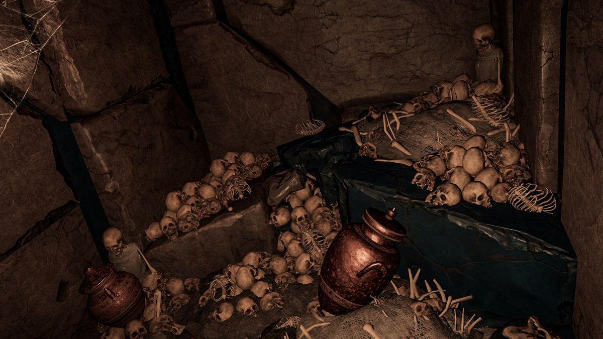 godric_snow's tweet photo. As @TidyMice appropriately said, TGIF! It's time for some #FridayVHS. Halloween has passed and yet the #horror doesn't stop.
Here are a few shots from the Minotaur's maze and one from just outside town in #AssassinsCreedOdyssey.
#VGPUnite #PS4Share #VirtualHorror https://t.co/iSnObmGDXZ