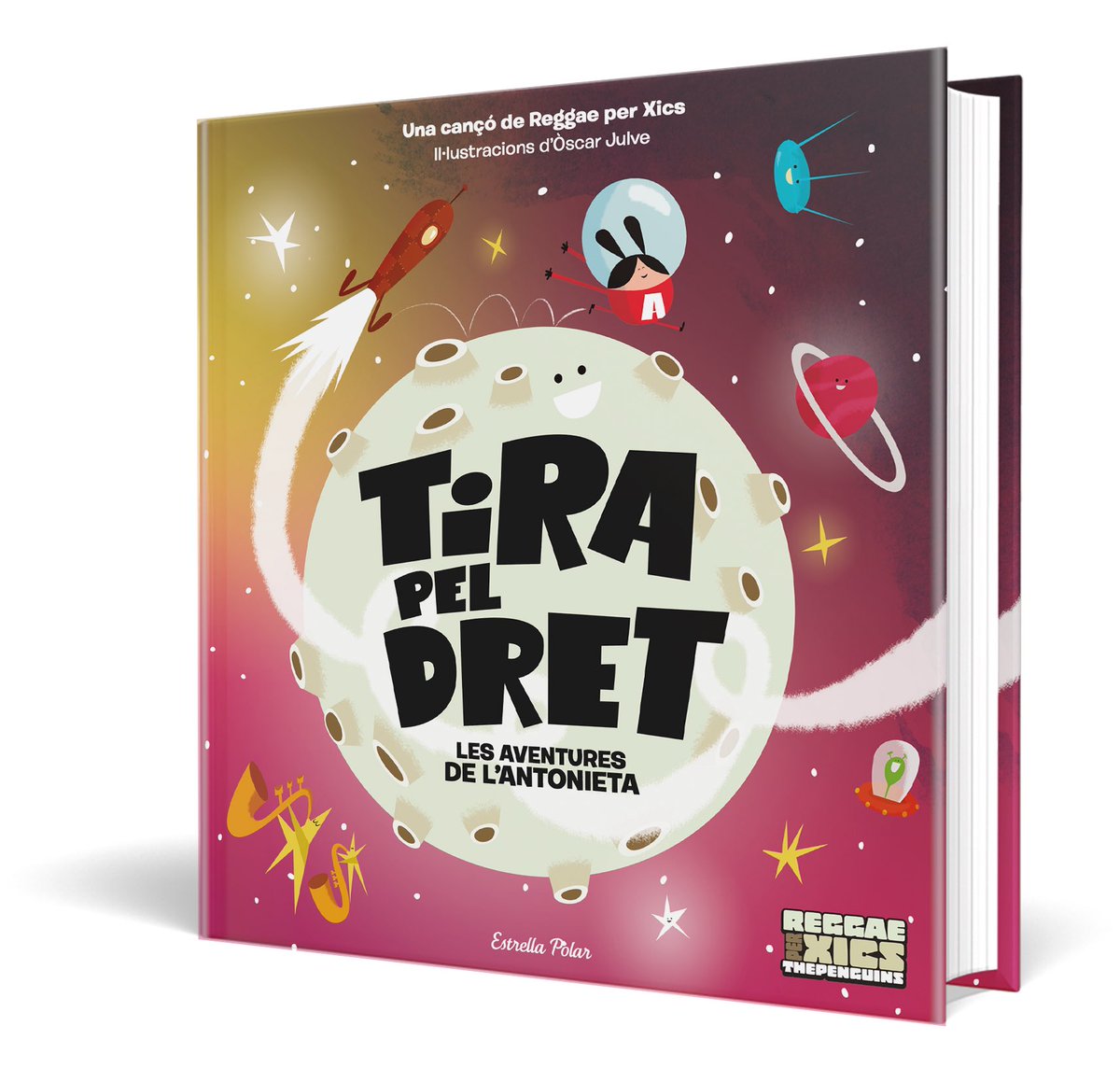 ThePenguinsSka's tweet photo. Quins nervis uoo! Us presentem, de la mà de @llibresjoves (Estrella Polar) i del nostre estimat @oscarjulve, el nostre #spinoff particular del #ballantdamuntlalluna , el llibre de les aventures de l’Antonieta!!! Seeeeeeeee!!

Preu:12,95€
+ 2,5€ de despeses d'enviament.🚀
Fil!⬇️ https://t.co/GWd1ADSrIk