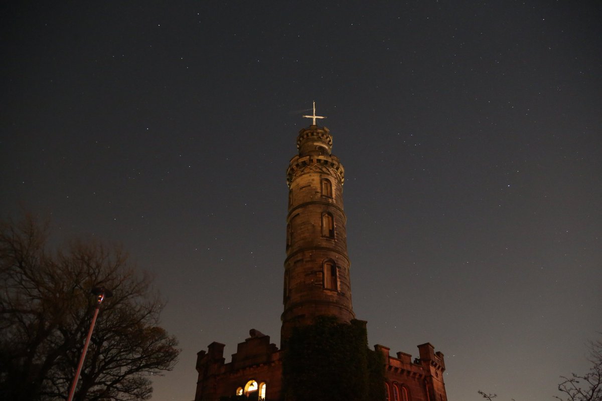Research_Kate's tweet photo. Beautiful night sky over #Edinburgh last night from #caltonhill with distant and not so distant #fireworks :) #tier3 and #scottishweather merging peacefully for once! https://t.co/lTad3GLkkn