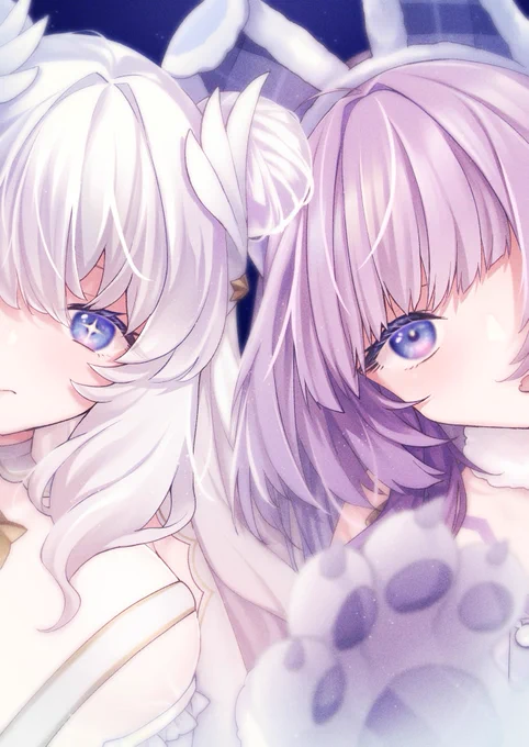 μ兵装のル・マランとタシュケント💕
#アズールレーン #AzurLane 