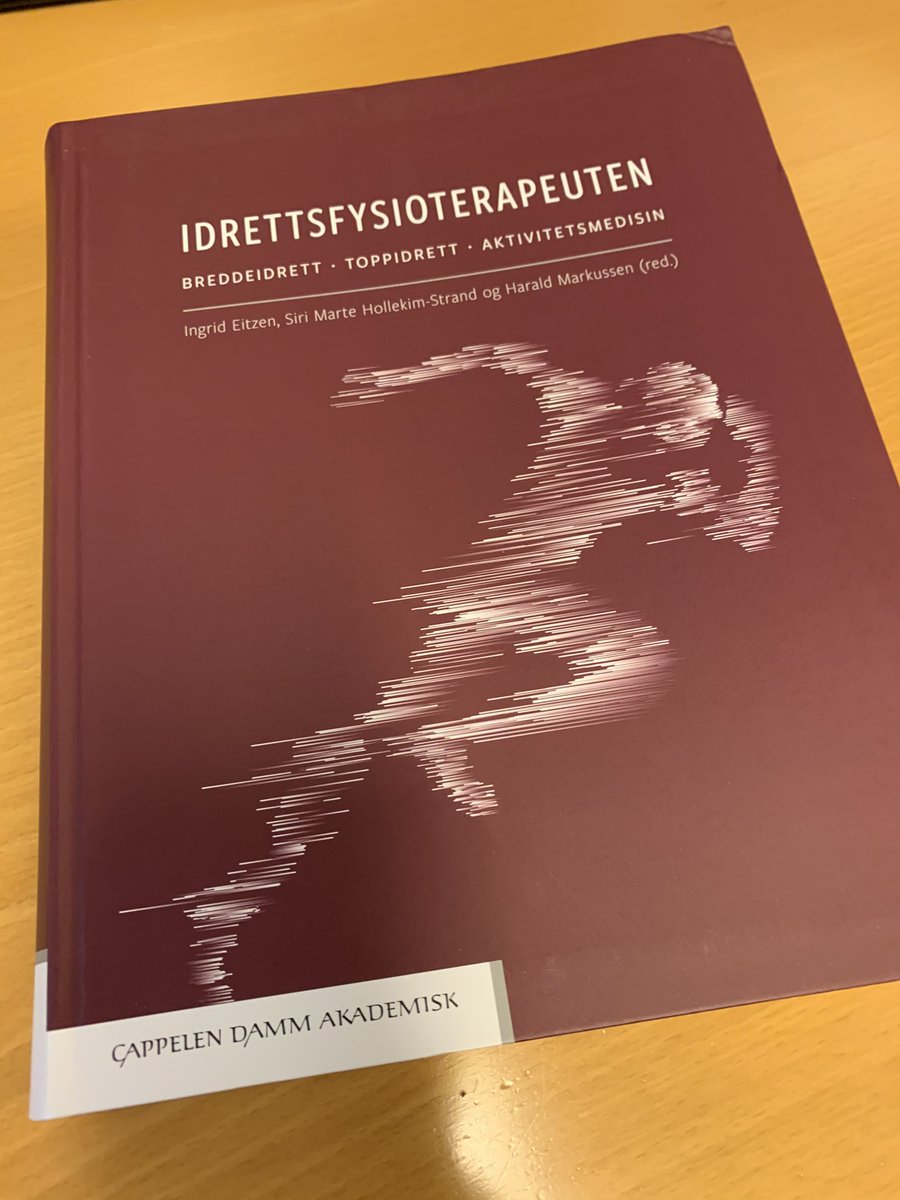 Professor Kristian Thorborg (@kthorborg) on Twitter photo I love books - this is no exemption👏 “The Sportsphysiotherapist” is by <a href="/ieitzen/">Ingrid Eitzen</a> and colleagues. Very 💪🏽work, easy read, evidence-based without being to simple🤩 It is in Norwegian, which basically is Danish with spelling errors😉 Swedes may struggle - but hey- they always do😆 I love books - this is no exemption👏 “The Sportsphysiotherapist” is by <a href="/ieitzen/">Ingrid Eitzen</a> and colleagues. Very 💪🏽work, easy read, evidence-based without being to simple🤩 It is in Norwegian, which basically is Danish with spelling errors😉 Swedes may struggle - but hey- they always do😆