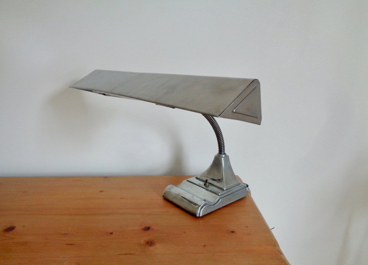 MullardAntiques's tweet photo. Flexarm LED Desk Lamp. Made By Art Speciality Co. Sympathetically Restored, Polished & Rewired. 1950s Vintage Metal Light https://t.co/m0ZT6aKT1F #silver #metal #industriallighting #workbenchlight #movieprop #hobbylamp #flexarm #artspecialityco #desklight https://t.co/8G8kwNvnoB