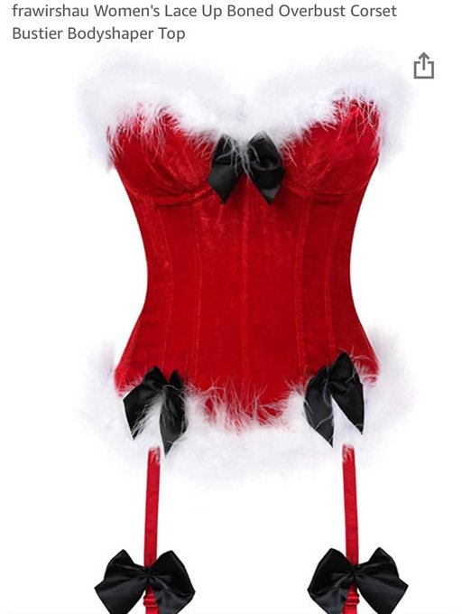 I have this corset and stockings now all I need are these gloves and shoes for a sexy Santa scene! https://t<a href="/tag/avluvers4ever"class="tags"><span>#avluvers4ever</span></a>