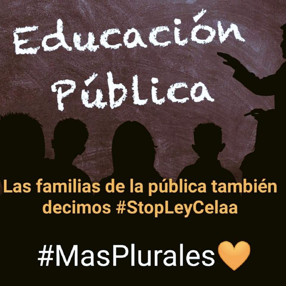 Yo, la gurú de la educación, la procer merecedora de premio nobel, ¿tengo este aprecio de mis ideas? Qué gente más poco agradecida  mi esfuerzo. #StopLeyCelaa #stopcelaa