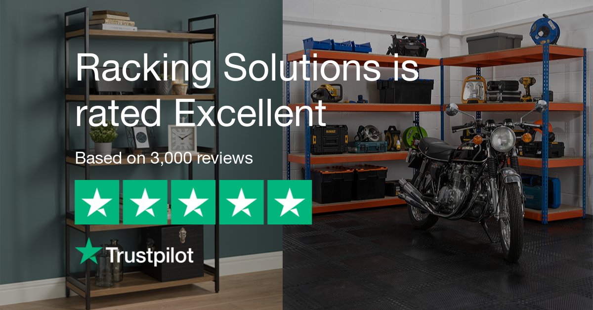 We have just reached 3000 Trust Pilot Reviews!

Shop online today rackingsolutions.co.uk