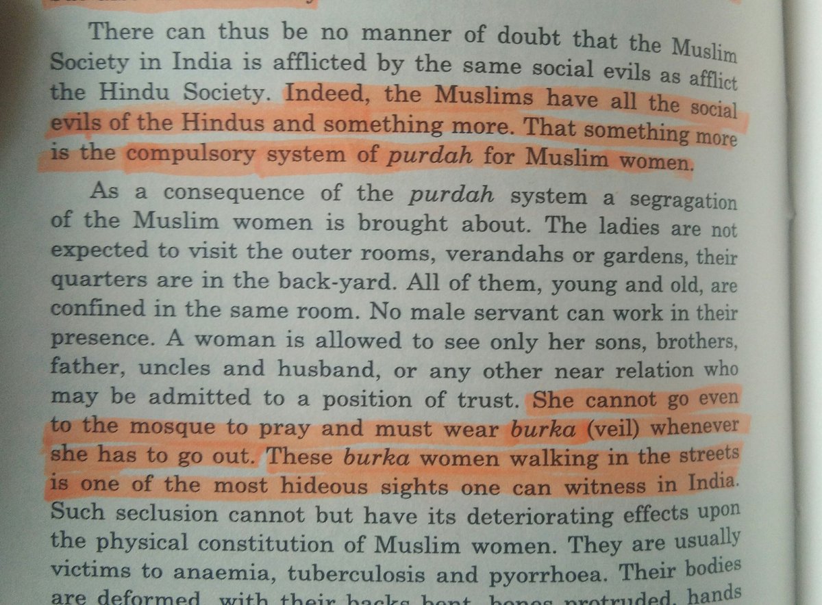 Ambedkar on women under Islam...
