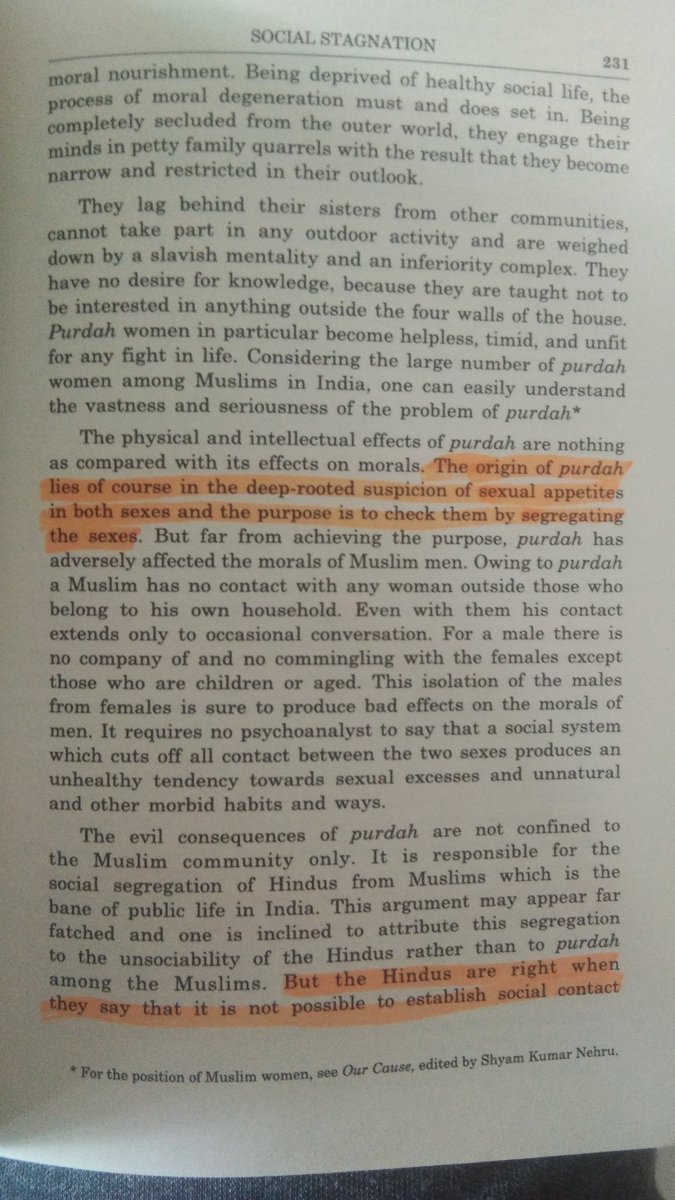 Ambedkar on women under Islam...