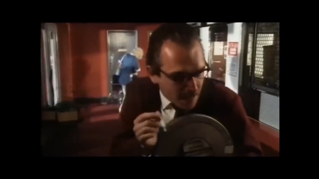 A lot of familiar experiences too. Akira in the late 80s but at the ICA. Much time spent at the BFI and Curzon Soho, and my last trip to the pictures was Picturehouse Central.I love the fact my local when I was a kid was immortalised in an episode of The Comic Strip Presents