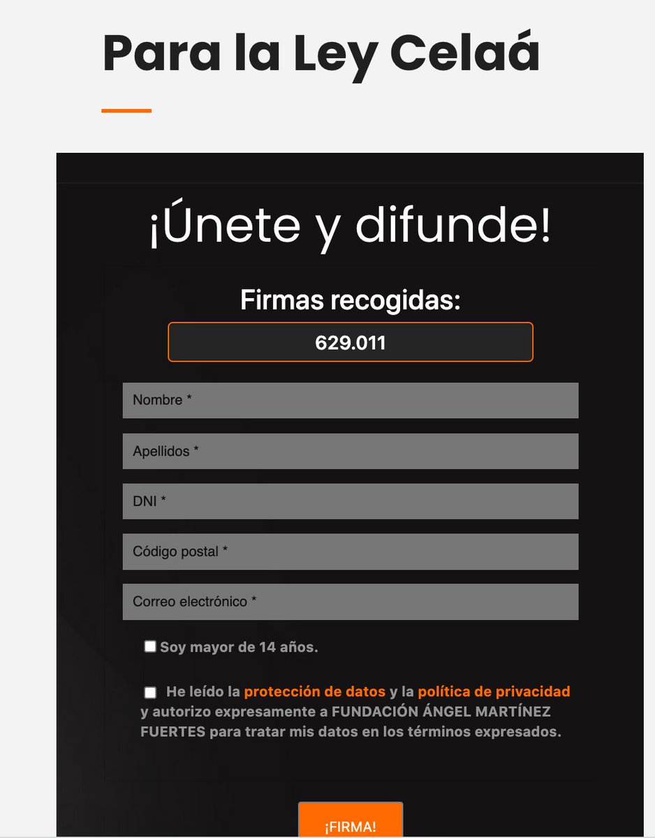 aaguilo's tweet photo. Desde ayer a las 17.00 se han recogido 300.000 nuevas firmas... ya hay 629.011 firmas contra el atropello de determinados artículos de la LOMLOE. 
Están a tiempo de rectificar.
@MasPlurales  #StopLeyCelaa #MasPlurales 
Firmar manifiesto aquí: https://t.co/9bMTJcQEMQ https://t.co/70Jnt4RLom