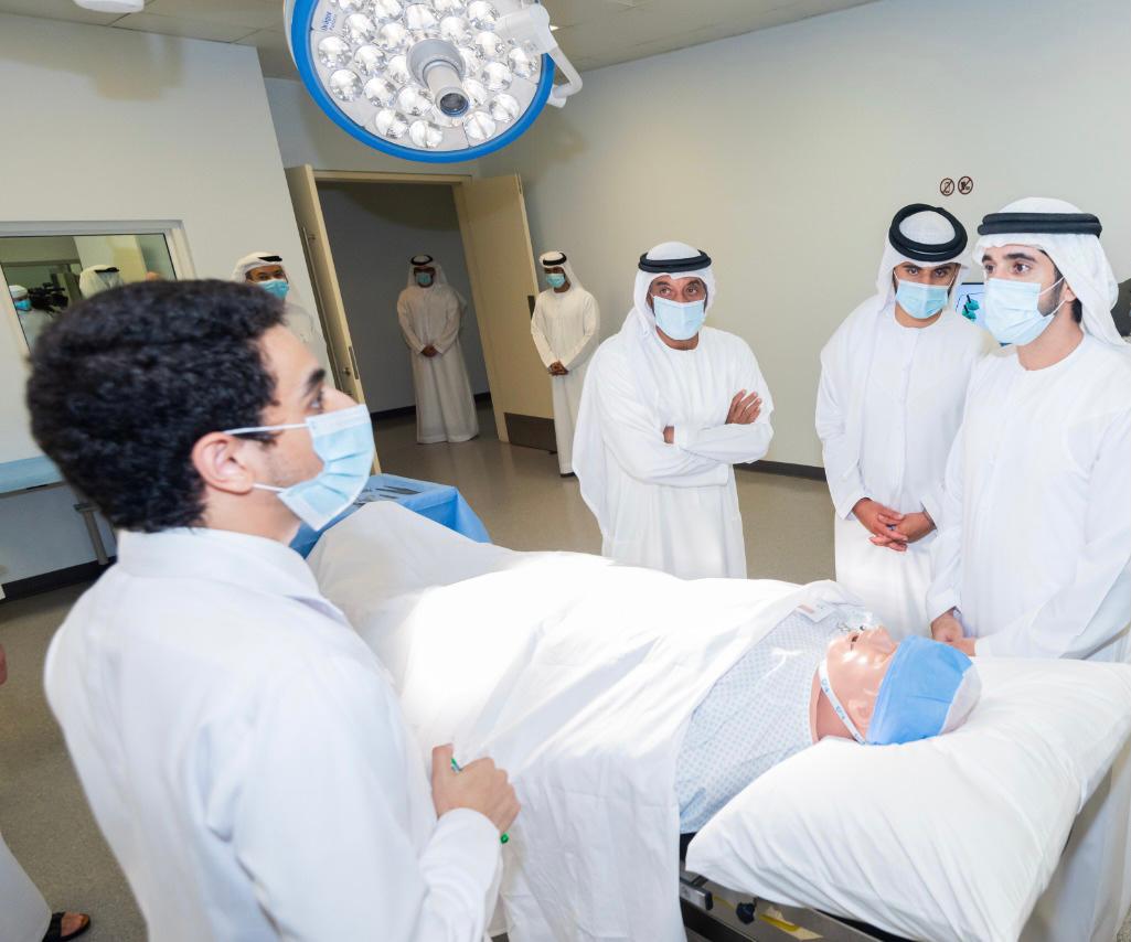 MBRUniversity's tweet image. فخورون جداً بطلابنا في السنة الخامسة من كلية الطب، راشد الرويعي وآية الأخرس، أول طلابنا الذين اجتازوا المرحلة الأولى من امتحان الترخيص الطبي الأمريكي. نحن ملتزمون بإعداد طلاب متميزين لمتابعة تعليمهم في أفضل المؤسسات التعليمية محلياً وعالمياً. مبروك راشد وآية.