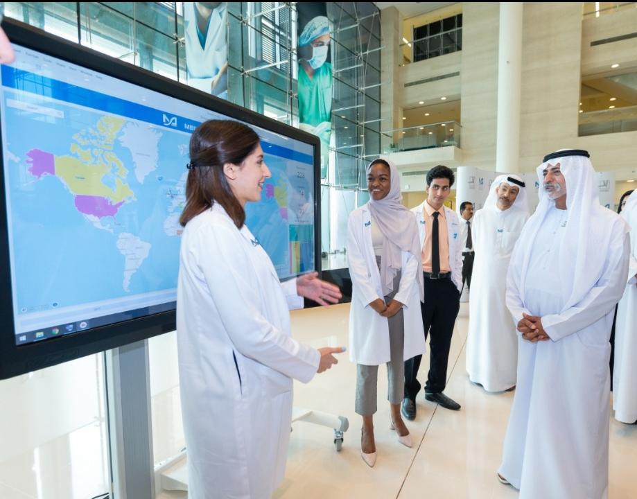 MBRUniversity's tweet image. فخورون جداً بطلابنا في السنة الخامسة من كلية الطب، راشد الرويعي وآية الأخرس، أول طلابنا الذين اجتازوا المرحلة الأولى من امتحان الترخيص الطبي الأمريكي. نحن ملتزمون بإعداد طلاب متميزين لمتابعة تعليمهم في أفضل المؤسسات التعليمية محلياً وعالمياً. مبروك راشد وآية.