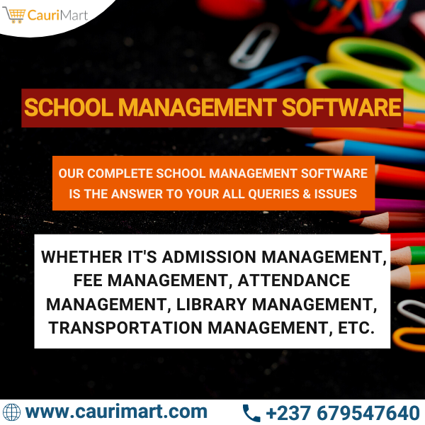 CauriMart's tweet photo. Our complete school management software package is the answer to all your issues, whether itβs the admission method, fee management, or timetable management π
Our Web: https://t.co/vaSKb3MPbd π
#CauriMart #SchoolSoftware #SchoolManagementSoftware #CauriSoftech https://t.co/zg2TT5CRsK