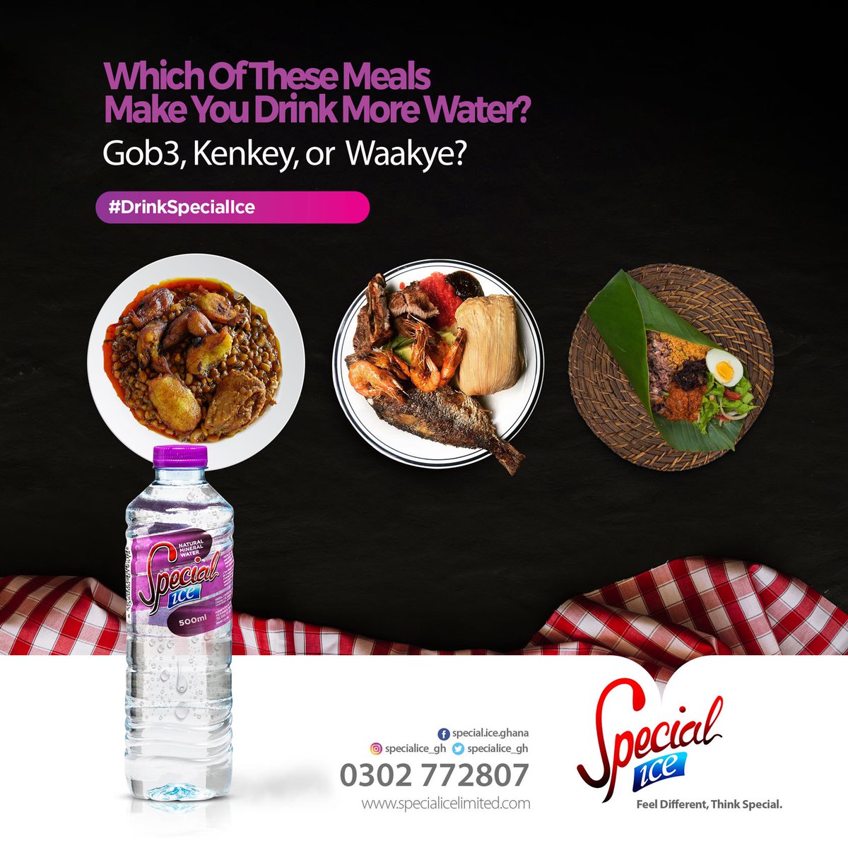 SpecialIce_gh's tweet photo. Tell us in the comments section below!
#DrinkSpecialIce
#FeelDifferentThinkSpecial
#WeekendVibes https://t.co/6M9AKfAj3V