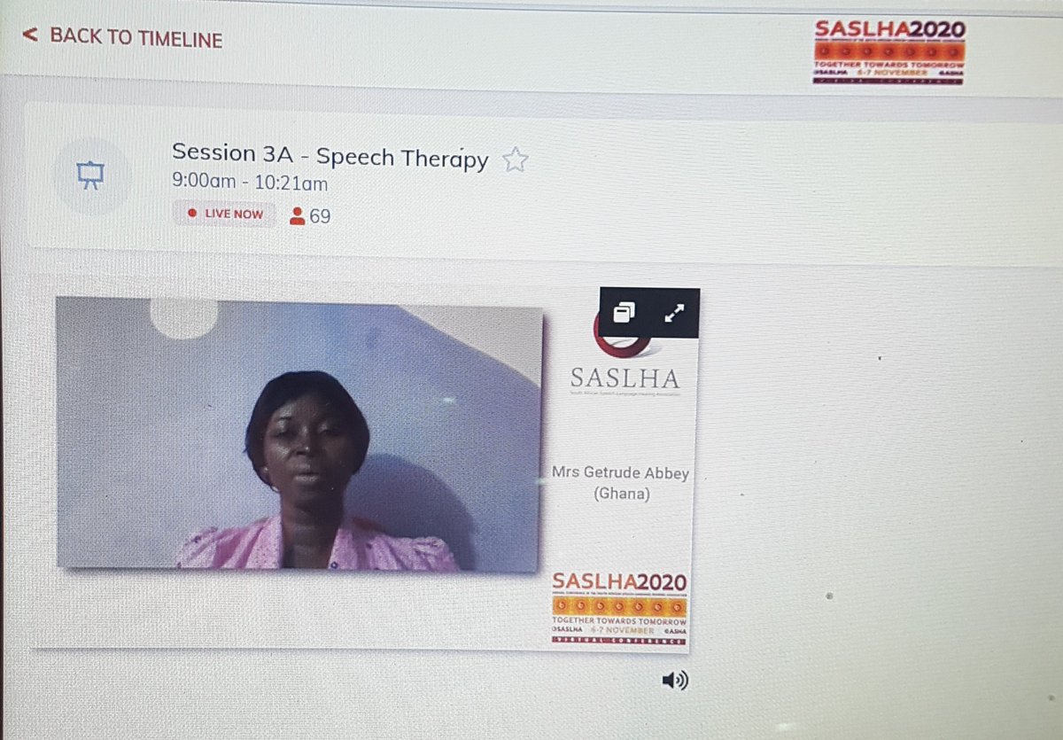 SLT_GH's tweet photo. SLT at @ Cape Coast Teaching Hospital, Getrude Abbey, presenting on "Help-seeking behaviour of parents of children with autism spectrum disorder in Accra, Ghana" @ASHAWeb #saslha #asha https://t.co/OFyqIQBRen