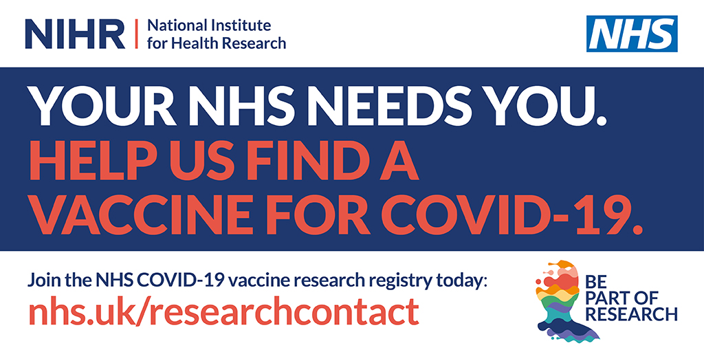 NCAresearchNHS's tweet photo. NHS researchers are working on a possible Covid-19 vaccine and are looking for community volunteers to take part. Study runs in Oldham 16-23 November. Register your interest https://t.co/j0tSua9QHN https://t.co/mxC4AV3RIA