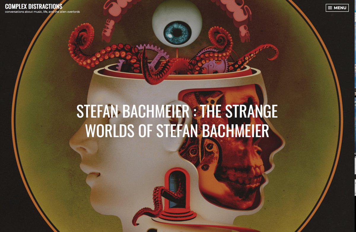 SpunOutSounds's tweet photo. "The #TheStrangeWorldsOfStefanBachmeier should be owned & played again & again simply because it’s an amazing testament to synthesiser music... 9/10."
1st review of our new LP release at super speedy @jhubner73's #ComplexDistractions music blog💿🎧🦑🍻👇
https://t.co/yoA5KrrRGr https://t.co/jYgb7PRBog