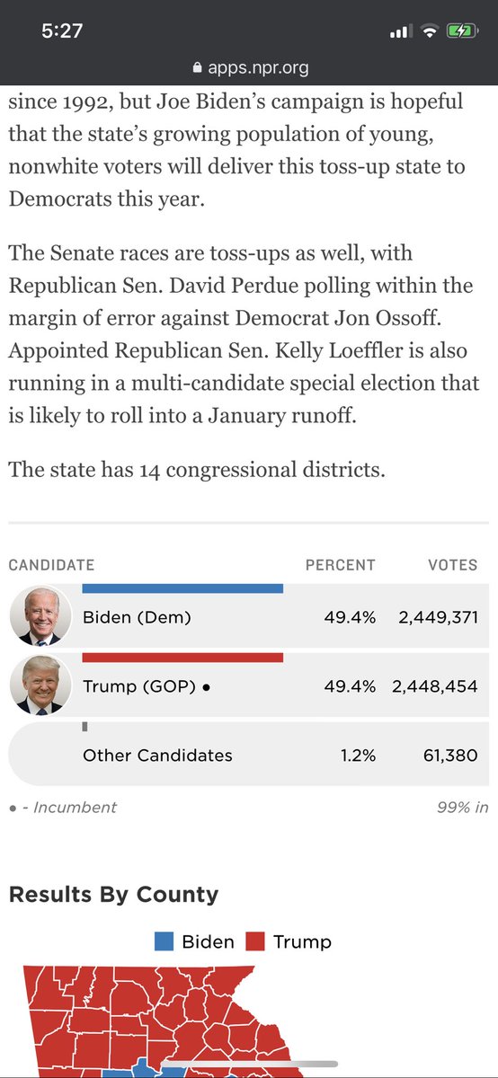 Peterso5589's tweet photo. GEORGIA!! #CountEveryVote #ThisOnesForStacey https://t.co/H1chaf0LJz